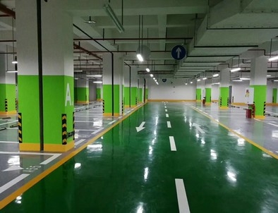 常德常德停车场标线施工